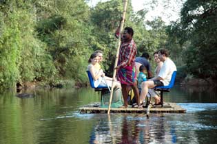 Bamboo Rafting